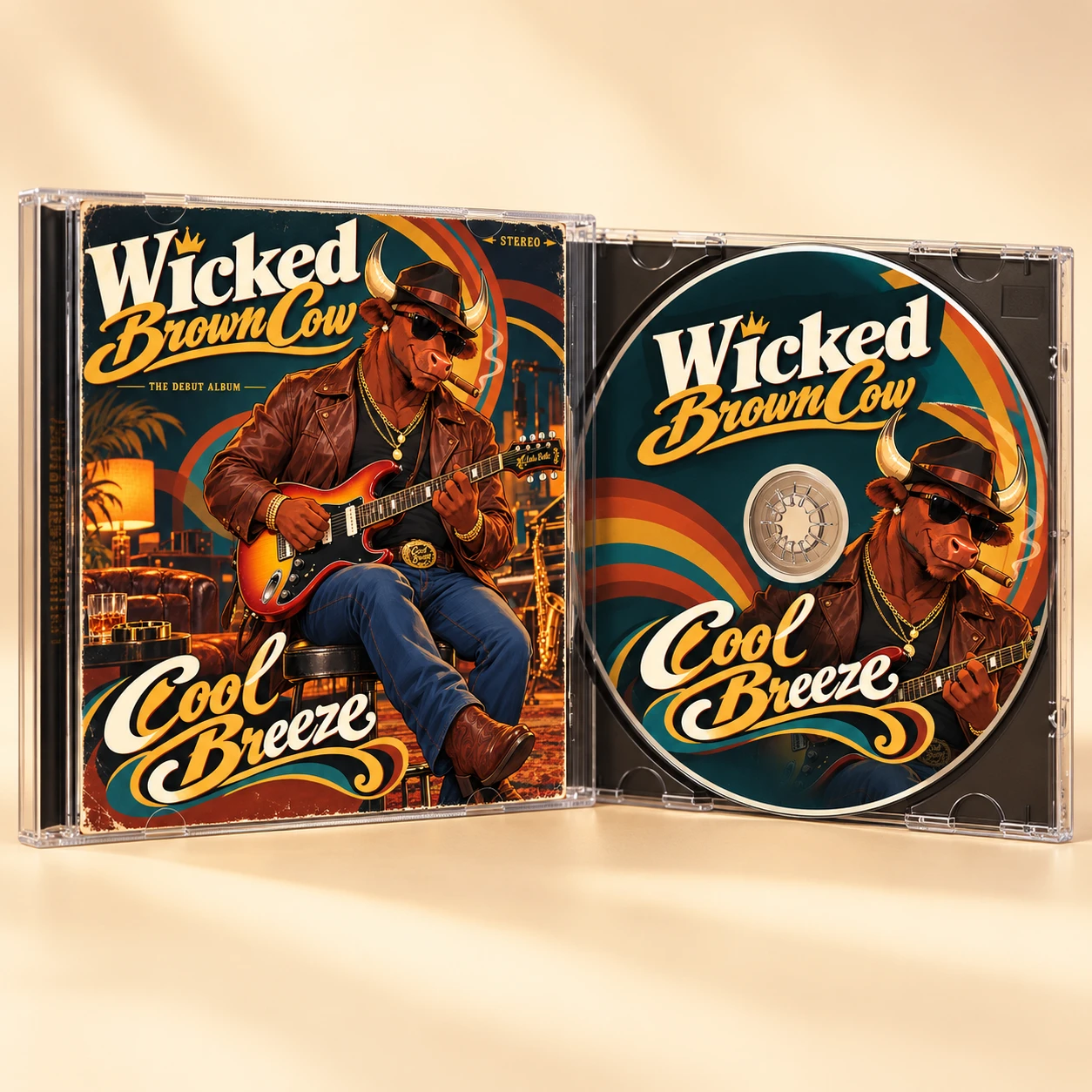 Proposed Cool Breeze on CD product mockup